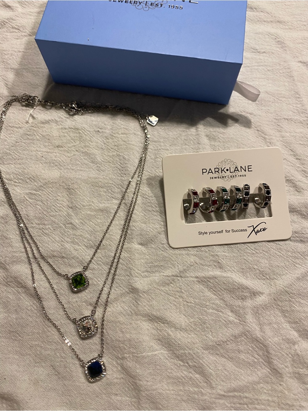 Park Lane DAZZLE Necklace and Earring set NEW
